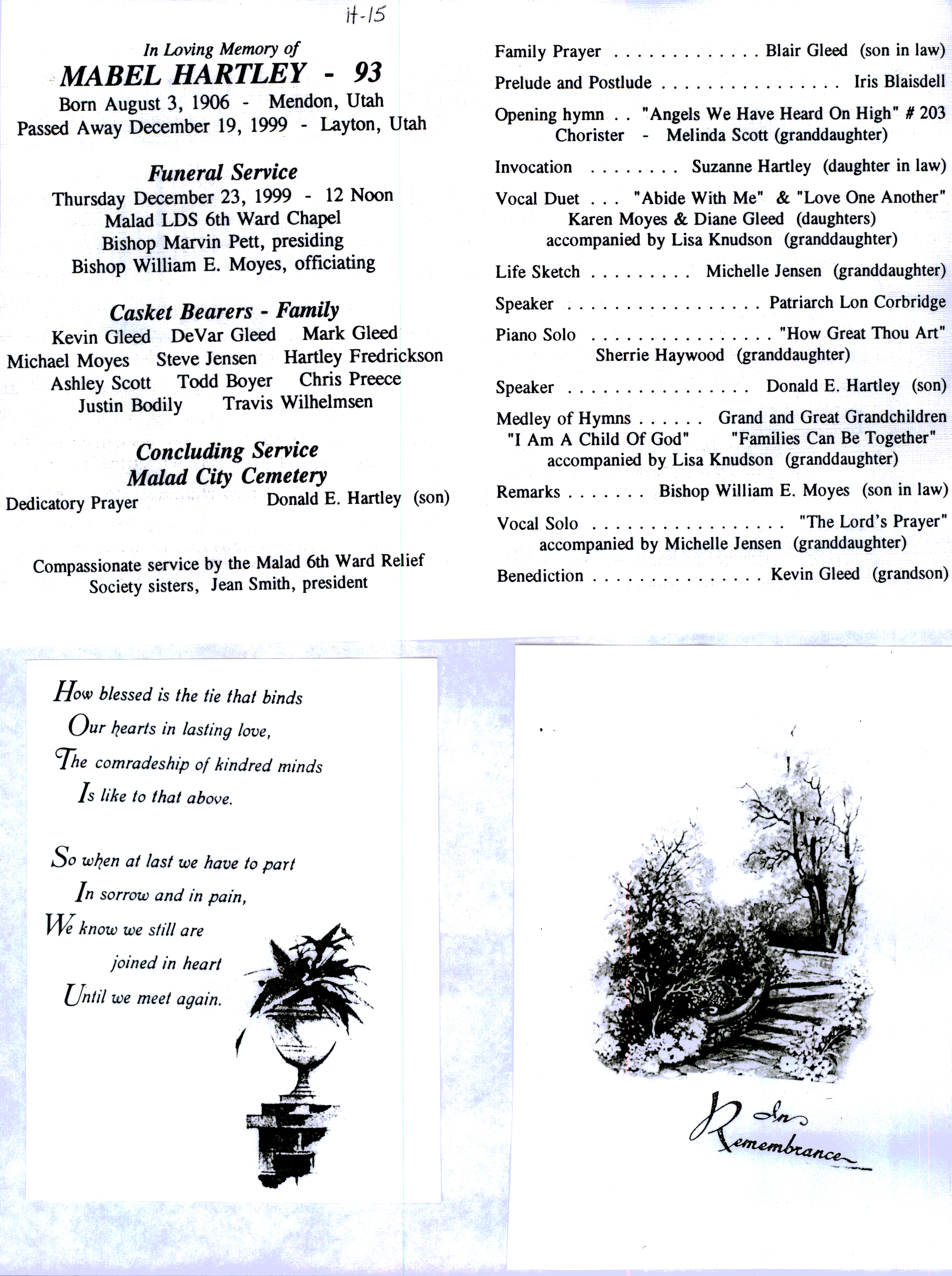 Mabel Hartley program
