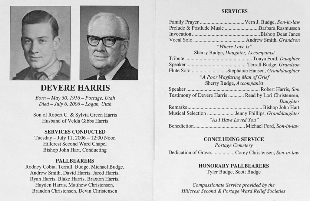 Devere Harris program