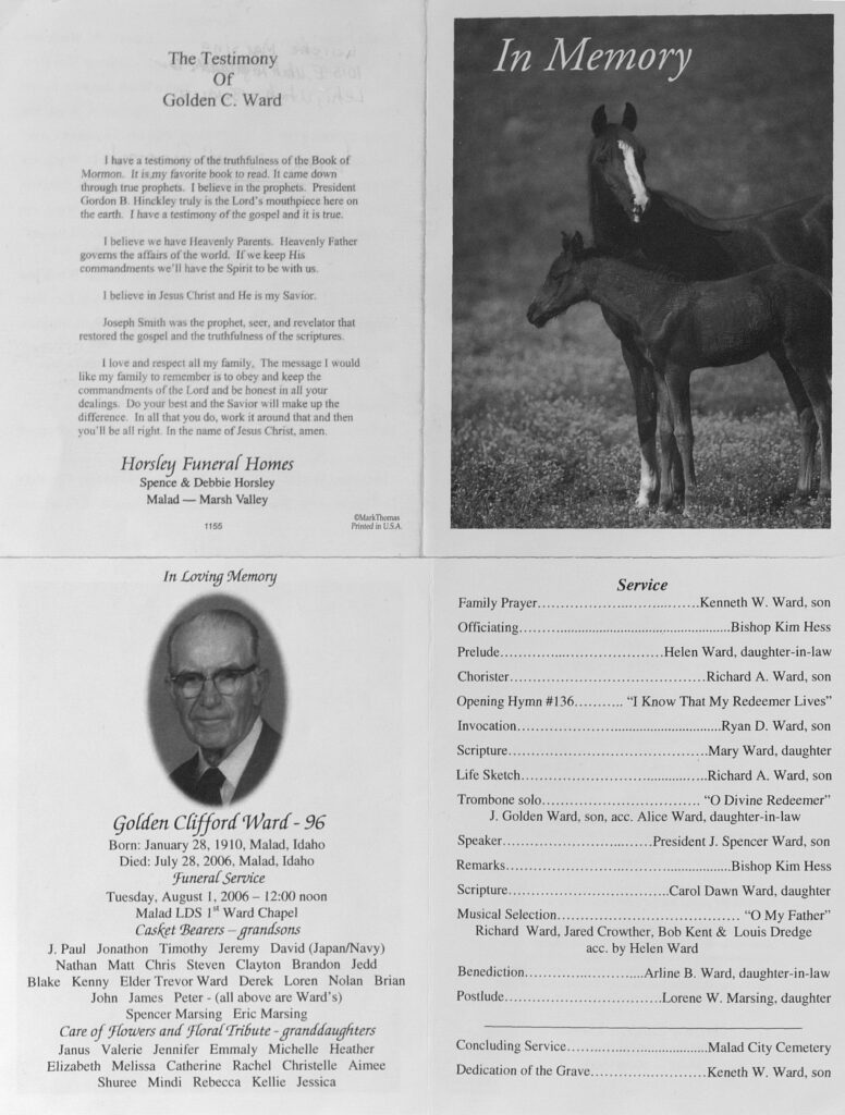 Golden Clifford Ward program