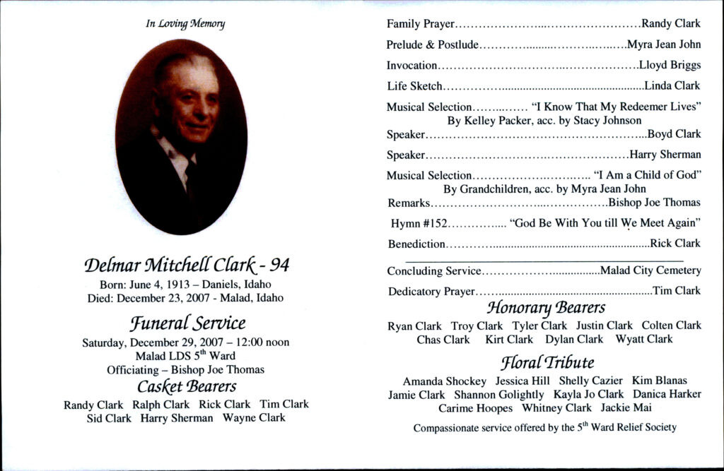 Delmar Mitchell Clark program