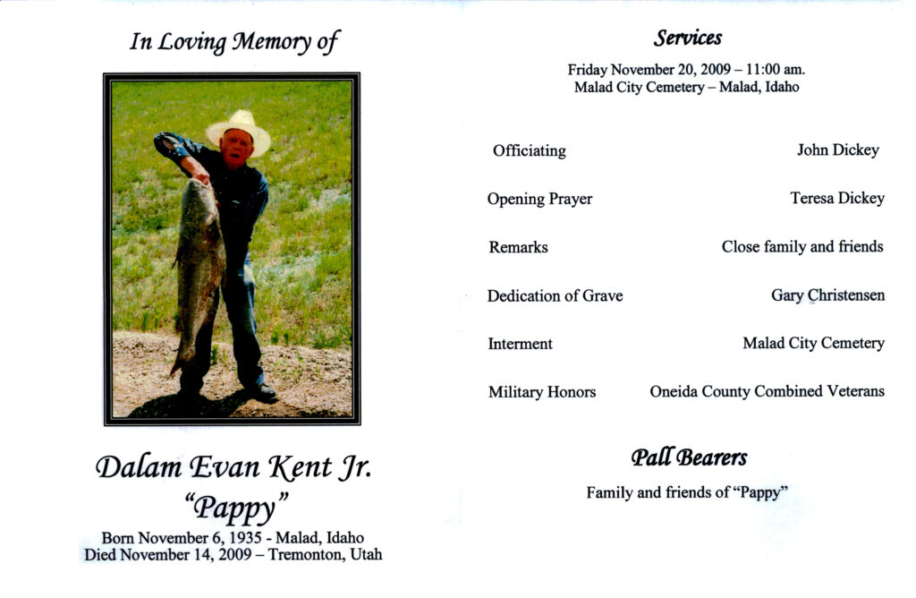 Dalam Evan (Pappy) Kent Jr program