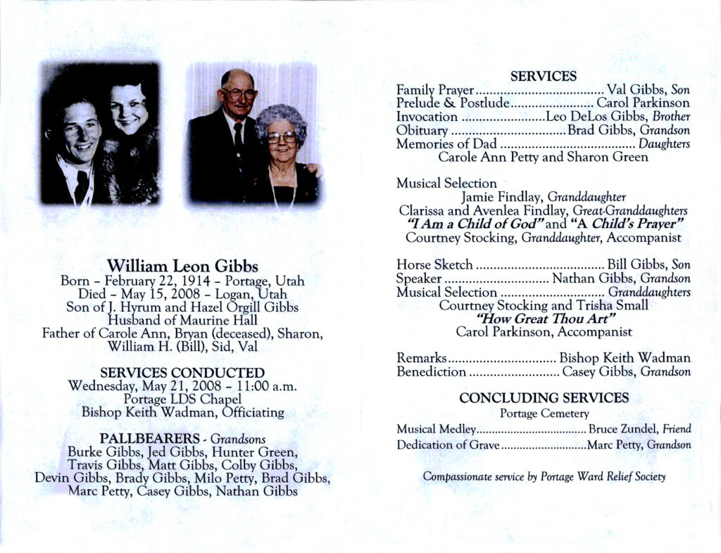 William Leon Gibbs program