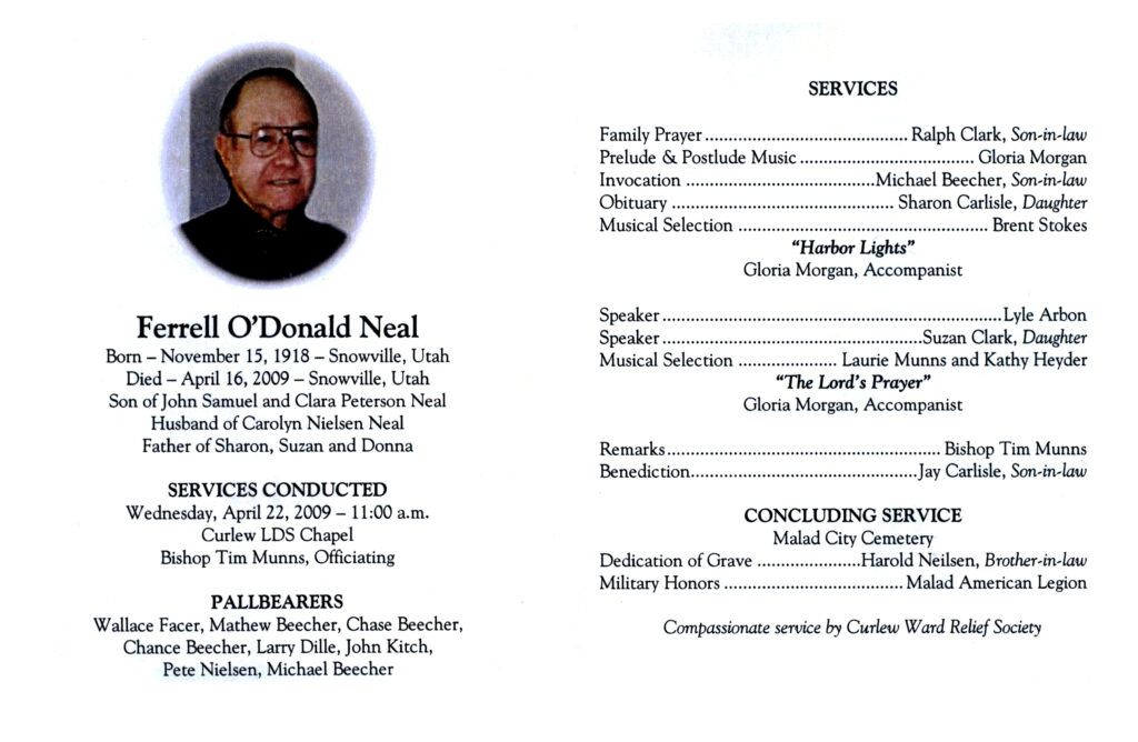 'Donald Neal program