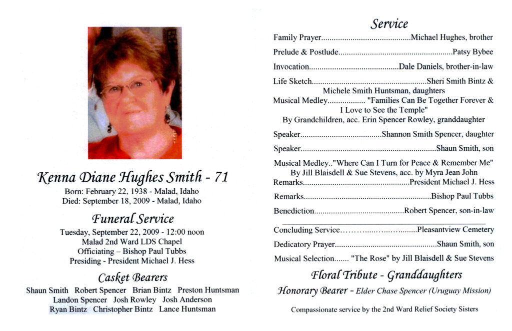 Kenna Hughes Smith program