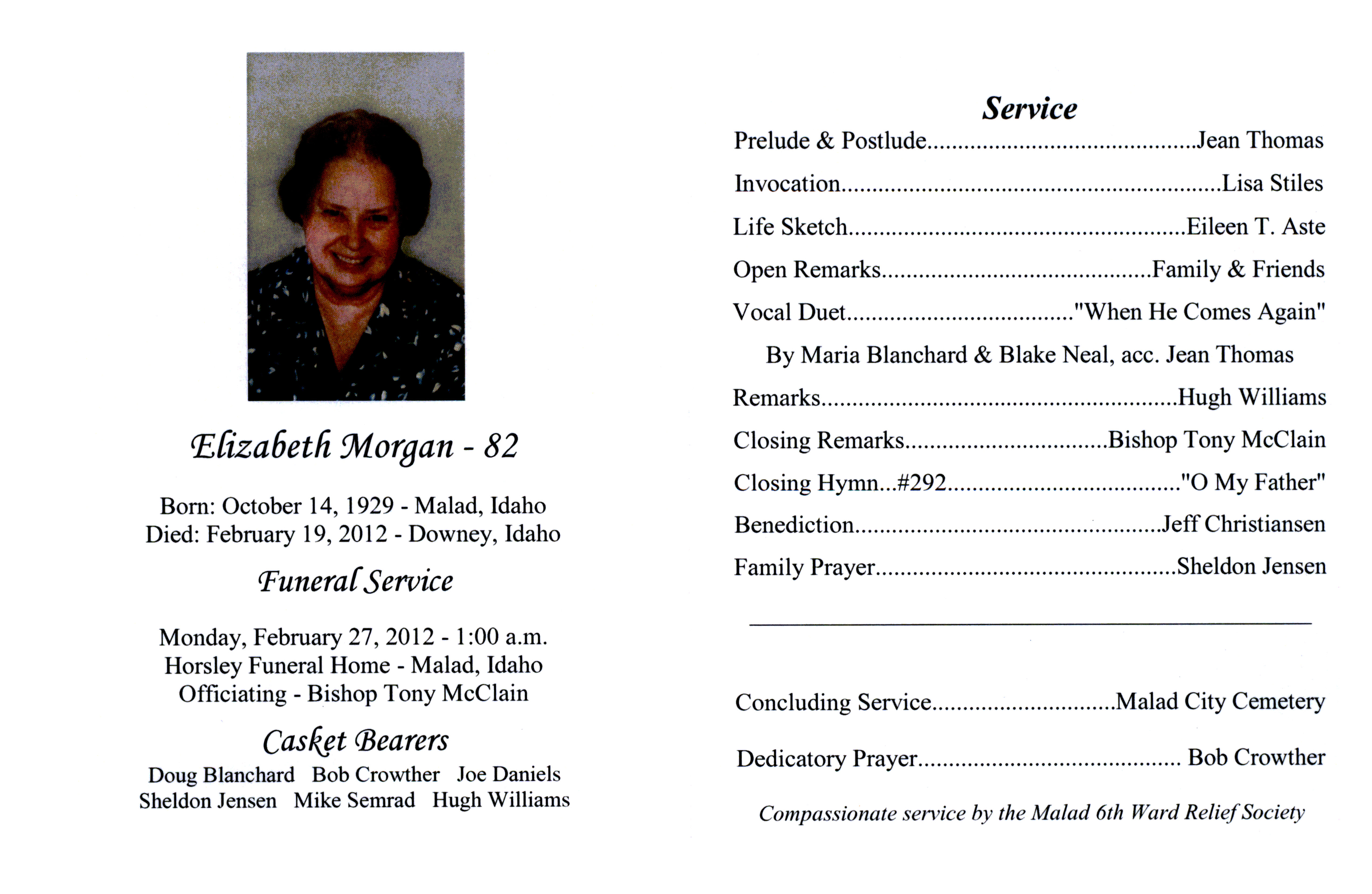 Elizabeth Morgan program