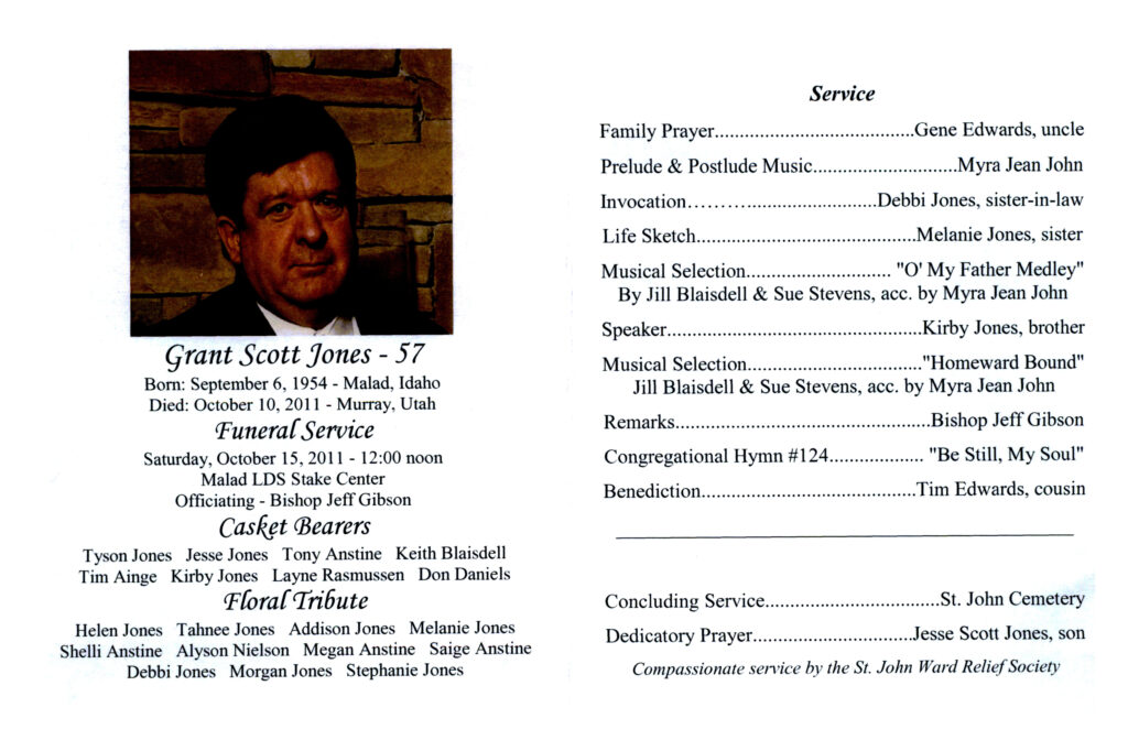 Grant Scott Jones program