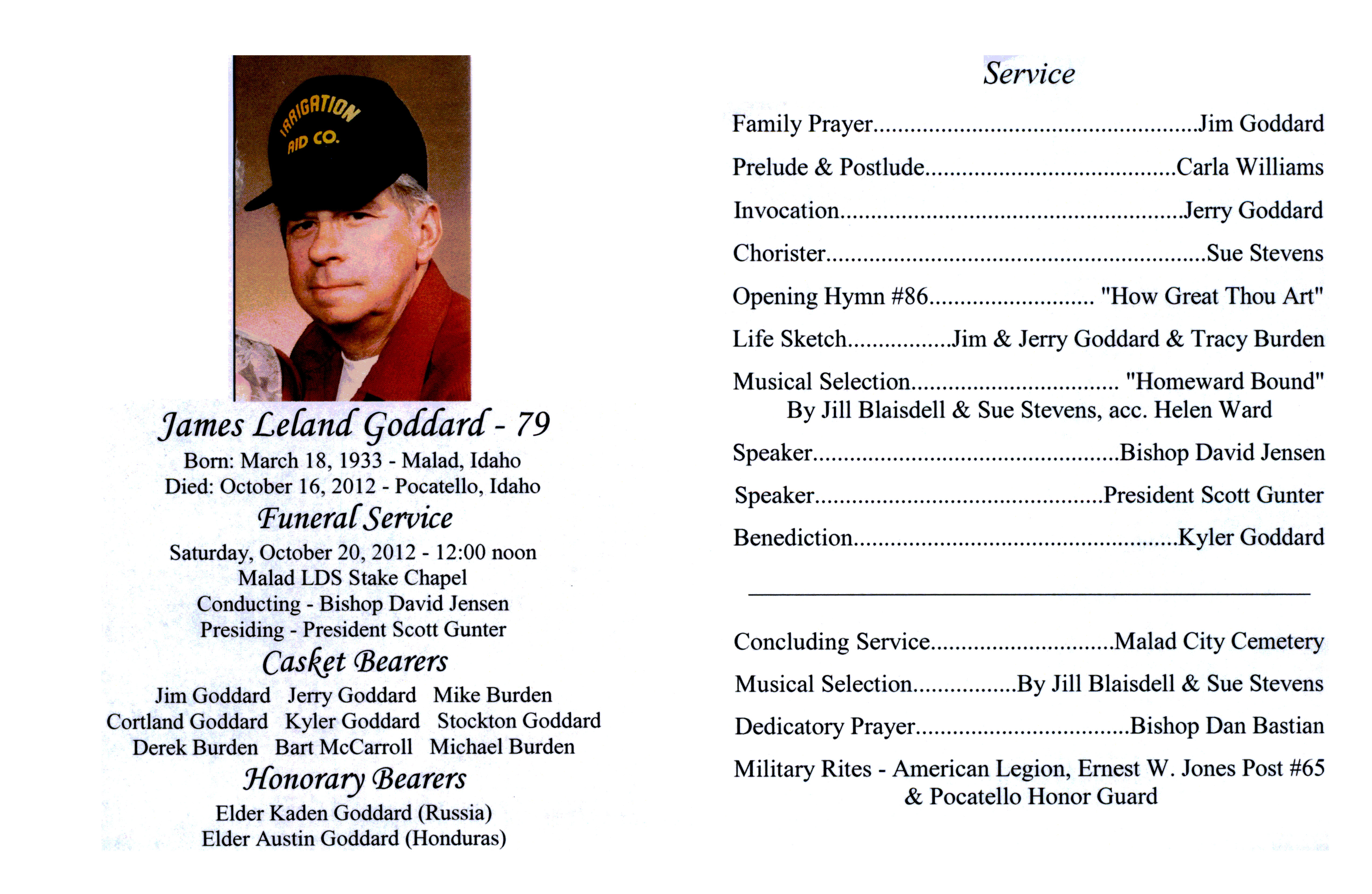 James Leland Goddard program