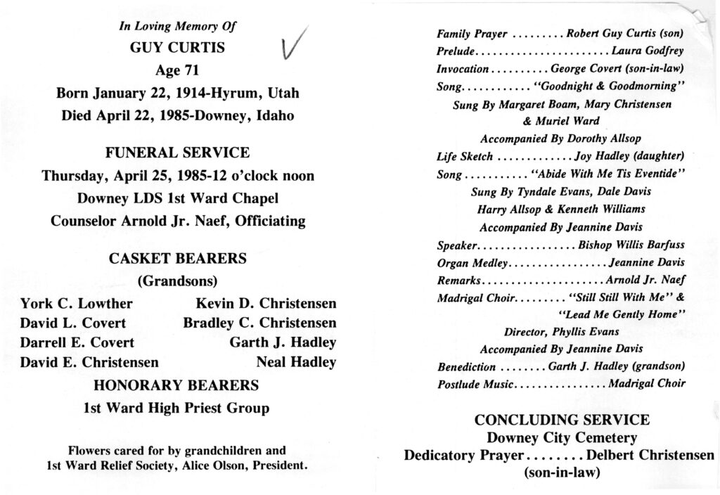 Guy Curtis program