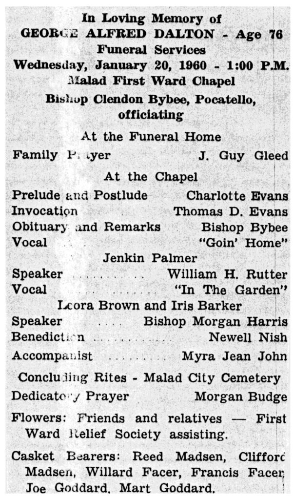 George Alfred Dalton program