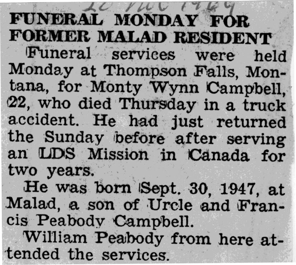 Monty Wynn Campbell funeral
