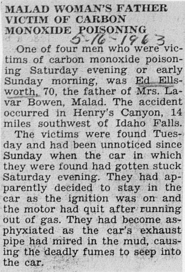 Ed Ellsworth death report