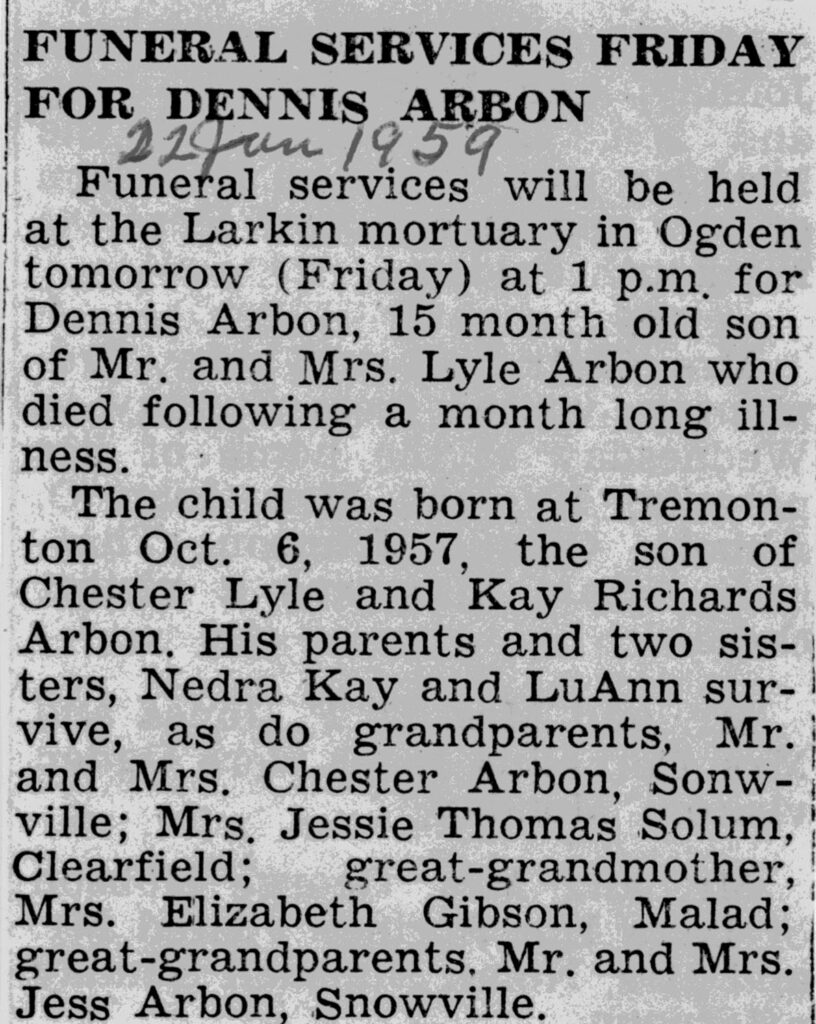 Dennis Arbon obit