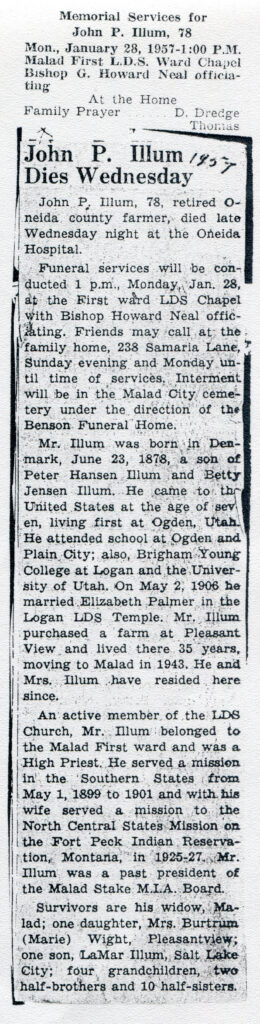 Illum John P (28 Jan 1957)