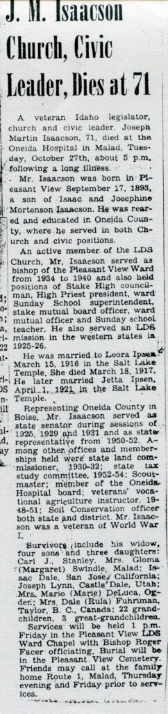 Isaacson Joseph Martin (27 Oct 1964 B)