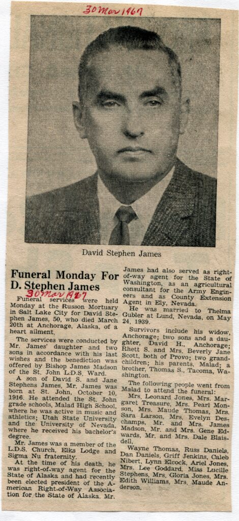 James David Stephen (20 March 1967)