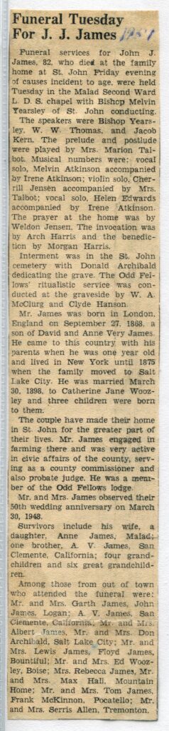 James John J (29 Jan 1951)