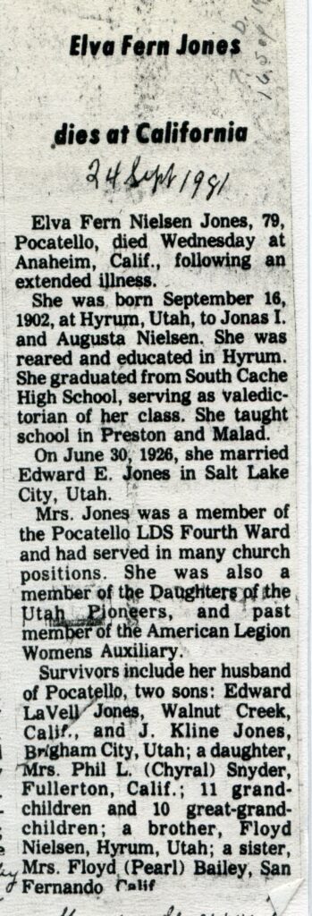 Jones Elva Fern Nelsen (09 Sept 1981)