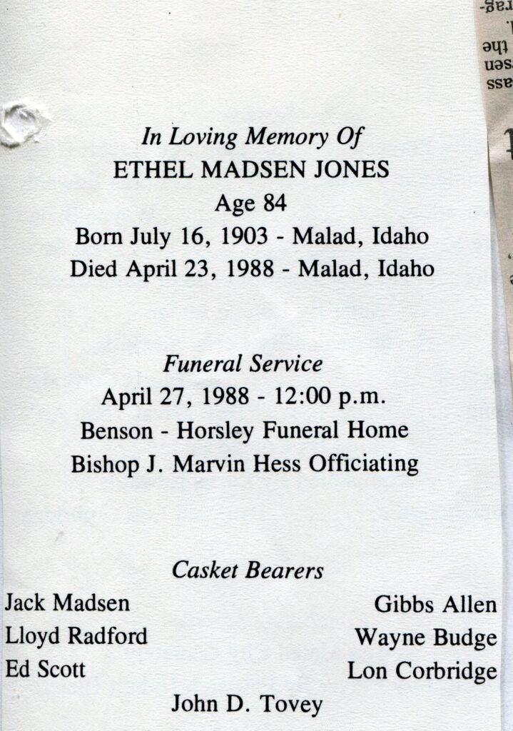 Jones Ethel Madsen (23 April 1988 B)