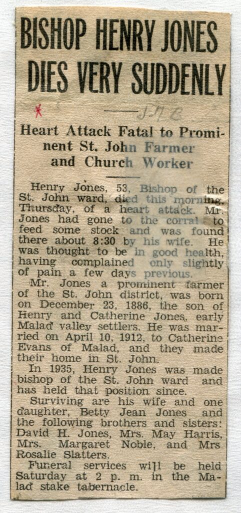 Jones Henry (16 Nov 1939)