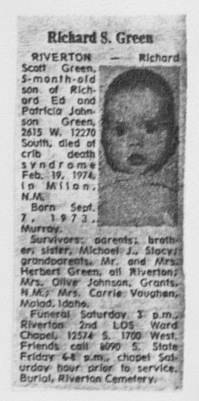 Richard Scott Green obit