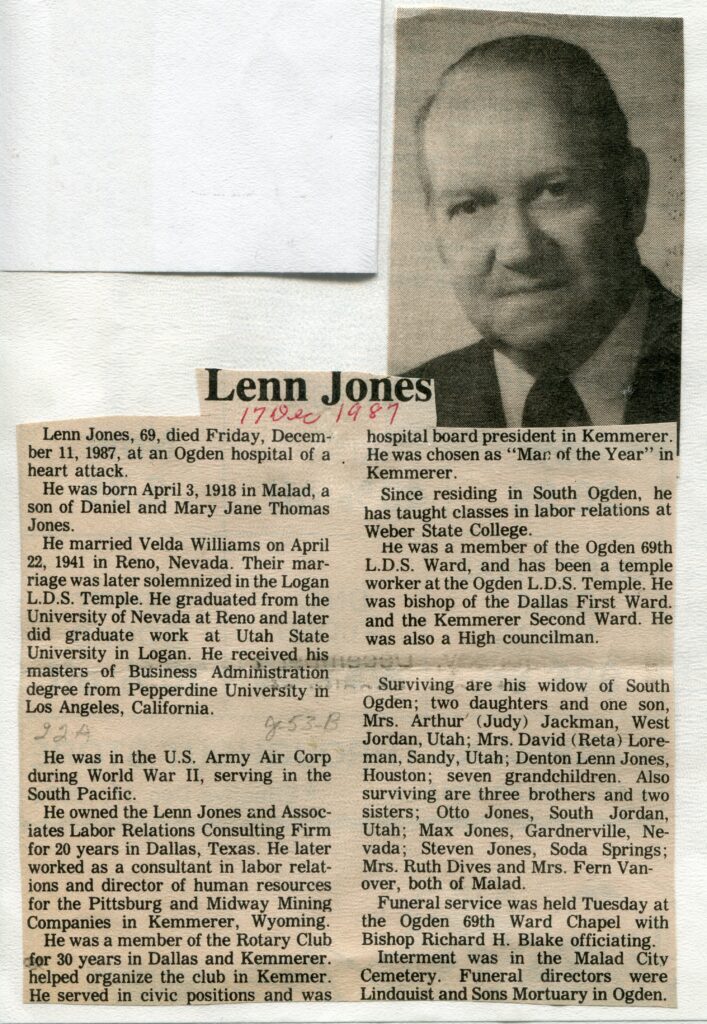 Jones Lenn (11 Dec 1987)