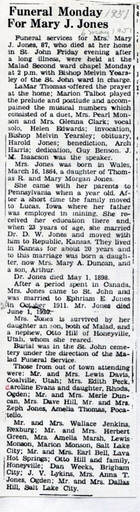 Jones Mary Jones (06 May 1951)