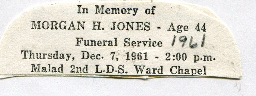 Jones Morgan H Jr (02 Dec 1961 C)