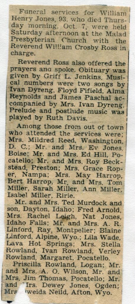 Jones William Henry (30 Sept 1954 B)