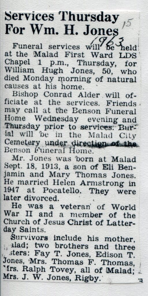 Jones William Hugh (03 Feb 1964)