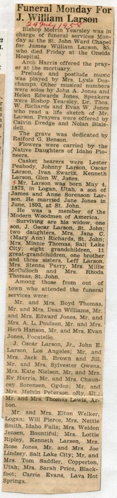 Larson, James William (18 July 1958)