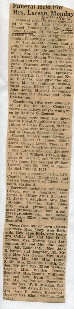 Larson, Jane Jones (06 Nov 1963)