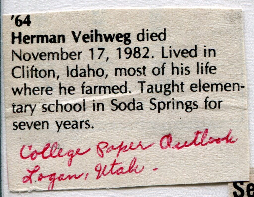 Veihweg Herman (17 Nov 1982)